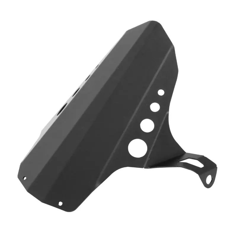Hinterer Kotflügel Maxiscooter adaptierbar Honda 750 X-ADV Aluminium CNC schwarz 2017-2019 AVOC