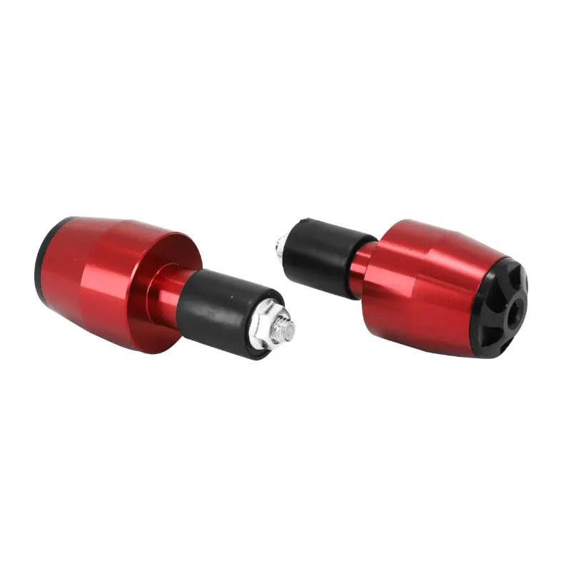 Koncovka řídítek Avoc pro Honda 750 X-ADV anodizovaný hliník červený průměr 17 mm (pár)