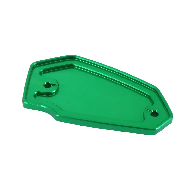 ایووک کاواساکی Z900 بریک ماسٹر سلنڈر کور سی این سی اینوڈائزڈ گرین ایلومینیم — 2 ویو