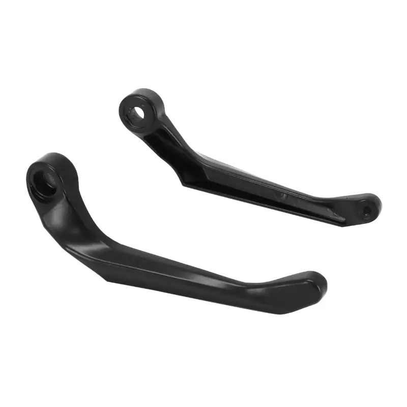 Protection levier frein-embrayage AVOC KTM 125 Duke aluminium anodisé noir-orange (paire)