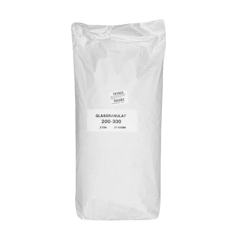 Abrasif granulat de verre 300-600 microns Sélection P2R - Sac 20 kg