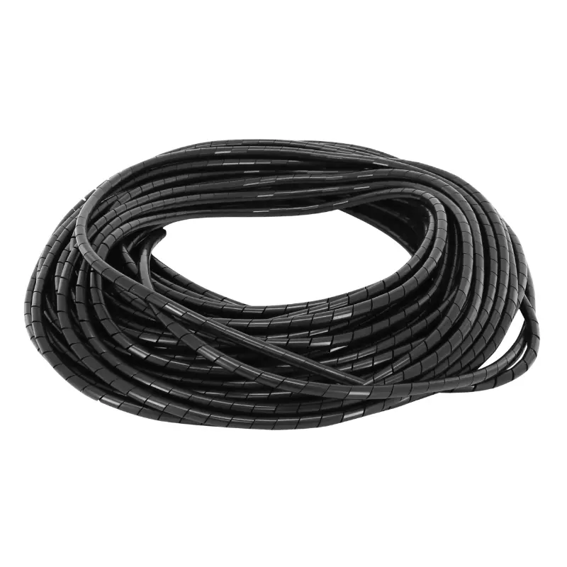 Flexible Spiralschlauchleitung für Elektrokabel Durchmesser 6-60 mm schwarz 25 m Sélection P2R