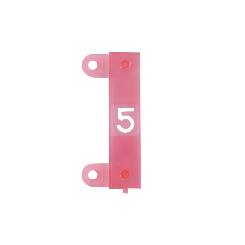 Pochoir gravage numérique chiffre 5 CLUB I.C.A. (sachet de 20)