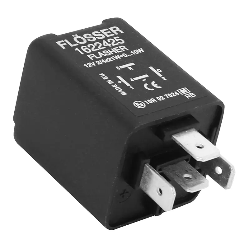 FLOSSER Разъем SAE 12В 2/4 x 21Вт тип 4 контакта с кронштейном
