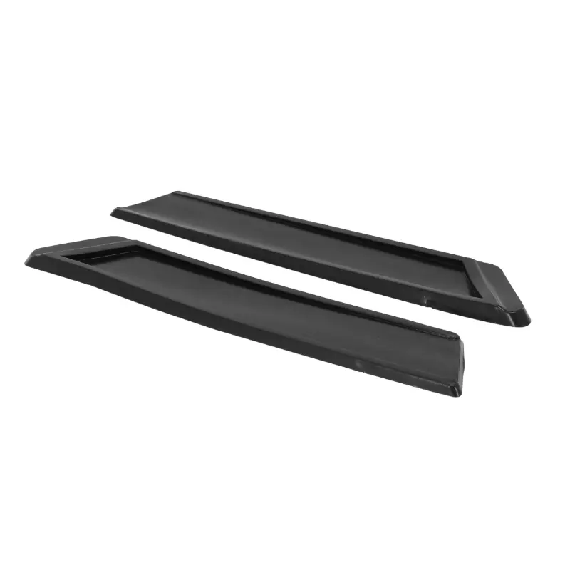 Élytres de réservoir cyclo Peugeot 103 caoutchouc noir (paire) Sélection P2R