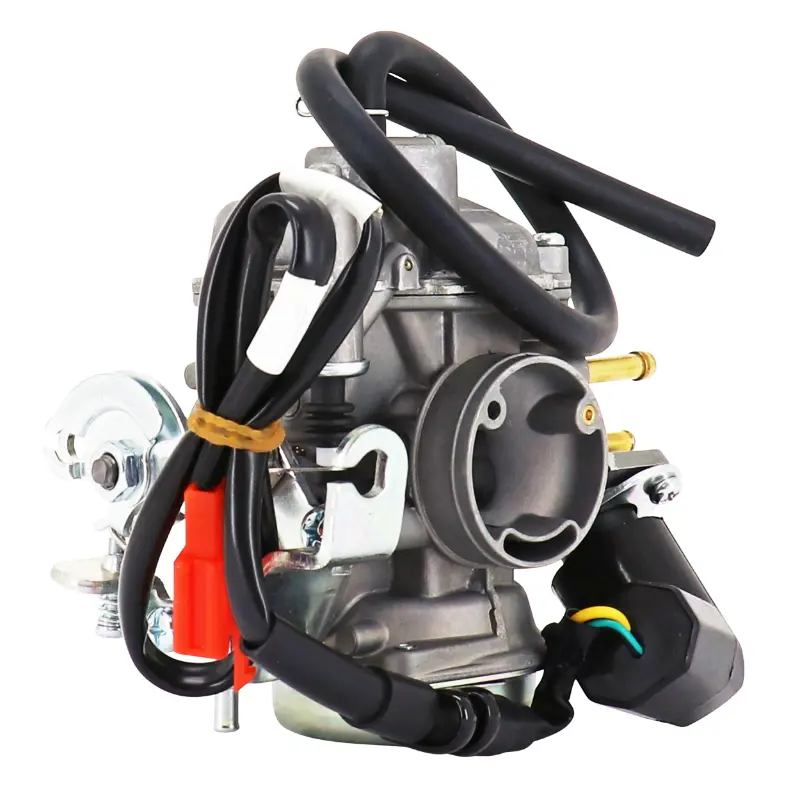 Carburateur scoot Dellorto pour sym 50 symphony s, ST, SR, cargo-peugeot 50 tweet, RS evo (16 pouces, EURO4) (modele 18 g TK SVB)