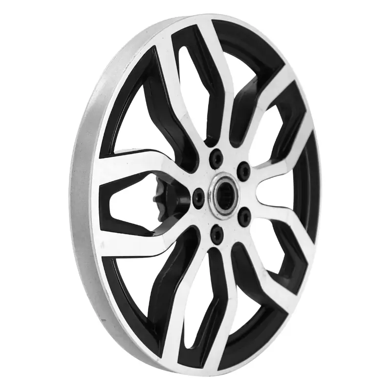 Poulie cyclo adaptable Peugeot MBK 51 103 SP MVL alu noir avec pignon 11 DTS