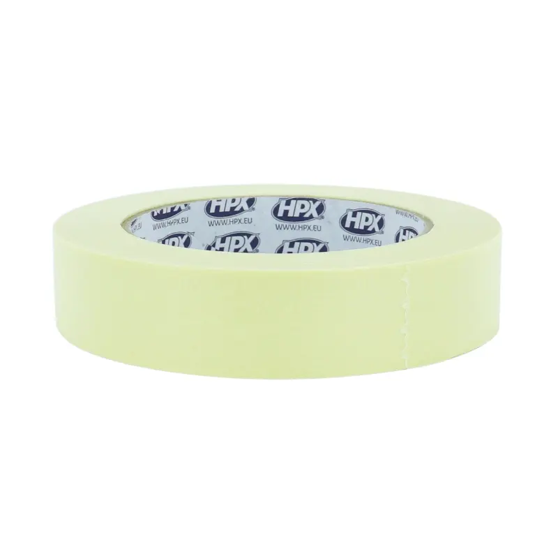 Masking tape protection HPX 110°C white-cream 25 mm x 50 m