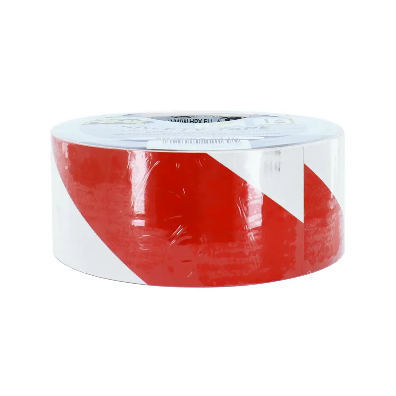 Ruban adhésif de sécurité HPX blanc-rouge 50 mm x 33 m