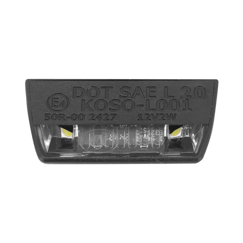 Éclairage de plaque immatriculation Koso Blade à LEDs — vue 5