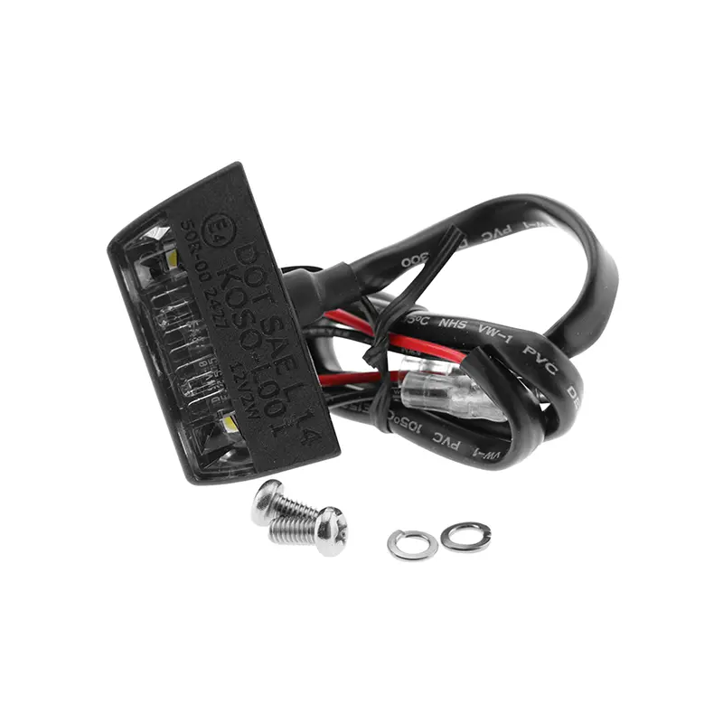 Éclairage de plaque immatriculation Koso Blade à LEDs — vue 6