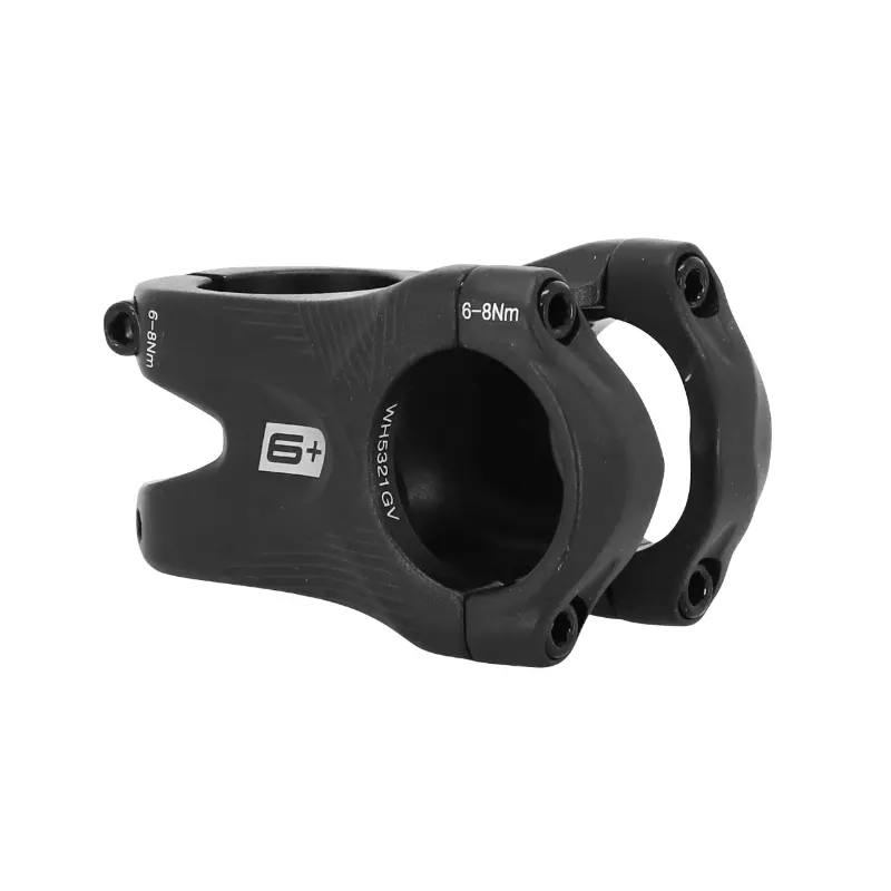 Potence VTT route Ergotec Bass 40° aluminium noir 31.8 L45mm pour fourche 1"1/8