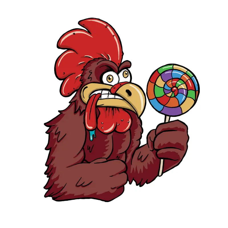 Nálepka Lethal Threat Mini Coq Sucker 60x80mm