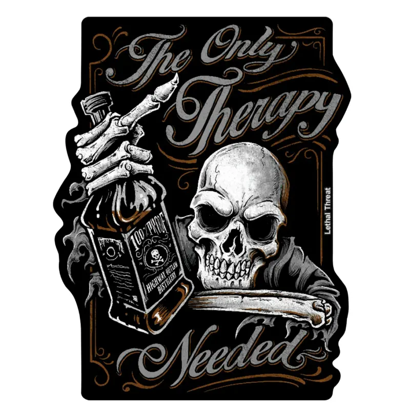 Nálepka Lethal Threat Mini Only Therapy 60x80 mm