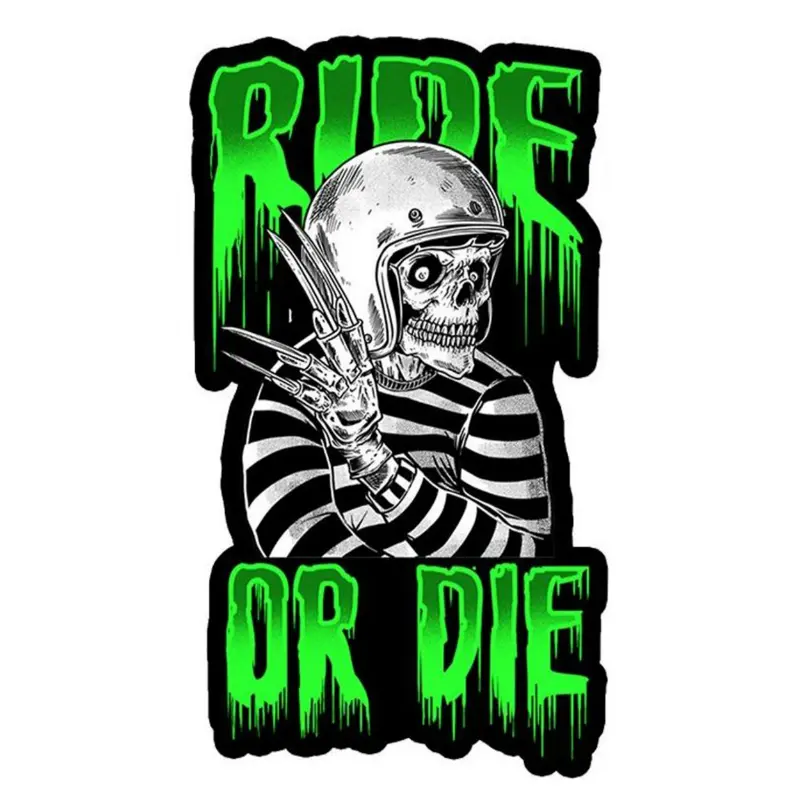 Adesivo Lethal Threat mini ride or die 60x80mm — Decorazioni e adesivi