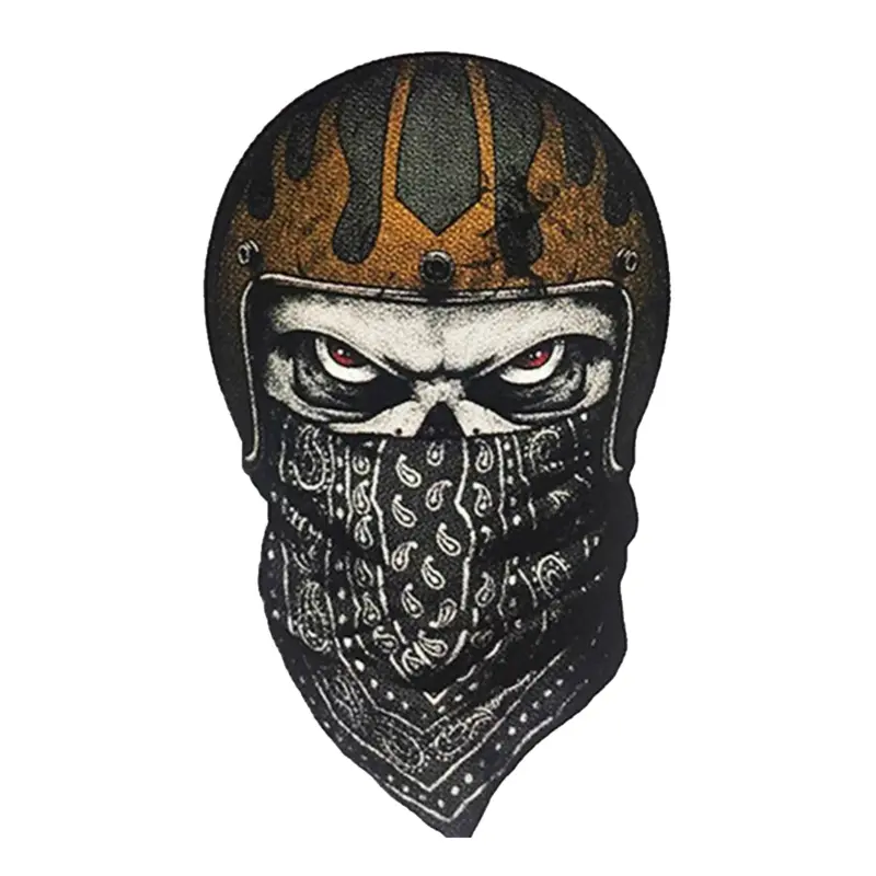 Lethal Threat منی اسکل بینڈانا اسٹیکر 60X80MM