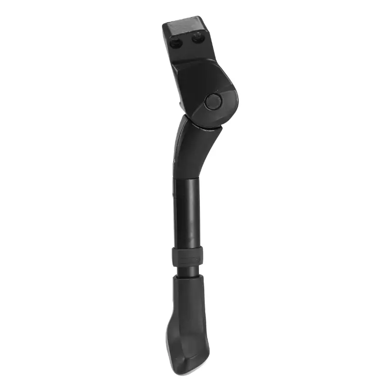 Bequille velo laterale arriere Ursus king mini 16-20-24'' noir reglable fixation 2 vis sur base entraxe 18MM - supporte 35KGS (livre sur carte)
