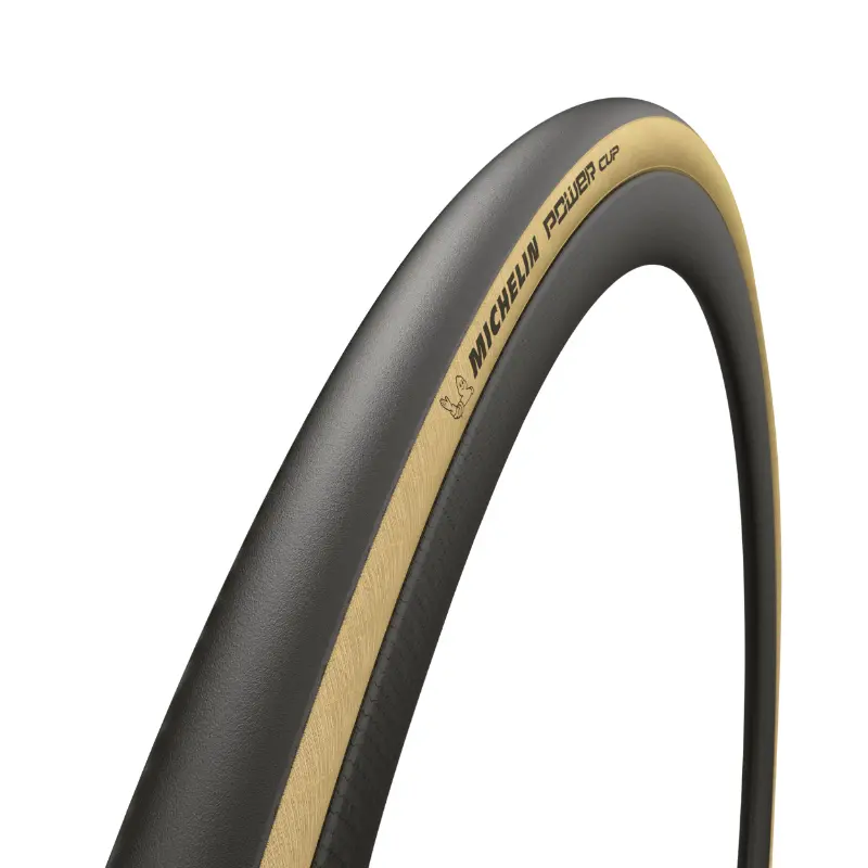 Rennreifen 700 x 25 Michelin power cup classic schwarz Seitenwand beige TS (25-622)