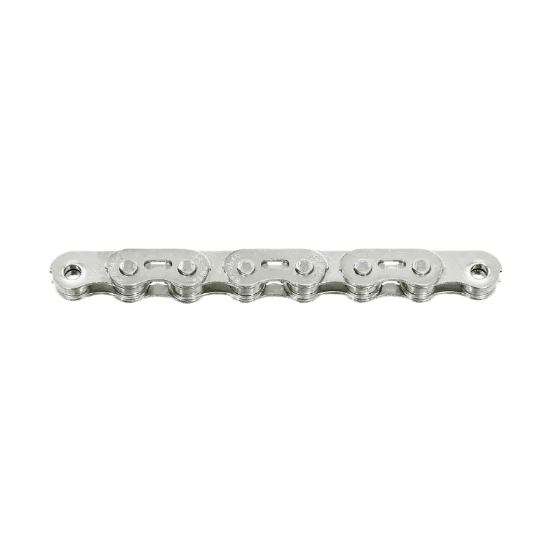 Chaîne vélo 1-3V Sunrace argent 102 maillons (3,30 - 1/2"x1/8") CNX46
