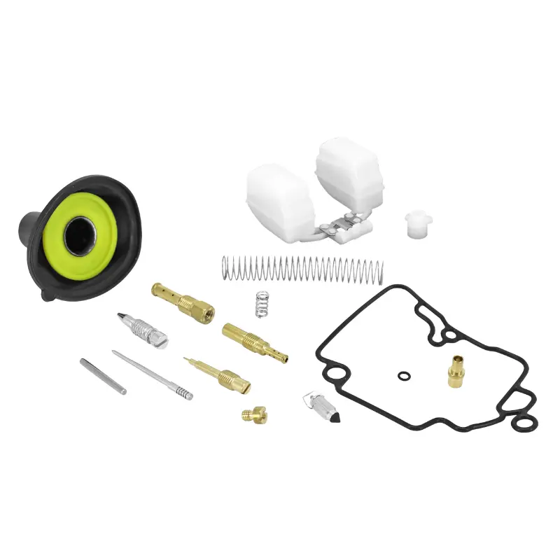 Necesario-kit reparación carburador 16 MM adaptable scoot 50 chino 4T GY6-KYMCO 50 agility 4T-PEUGEOT 50 v-clic 4T-SYM 50 orbit 4T (motor 137QMB, 139QMB) (sobre de 12 piezas) -P2R