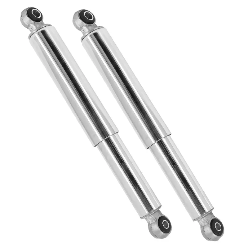 Amortisseur cyclo Peugeot 103 MVL chrome entraxe 285 mm paire