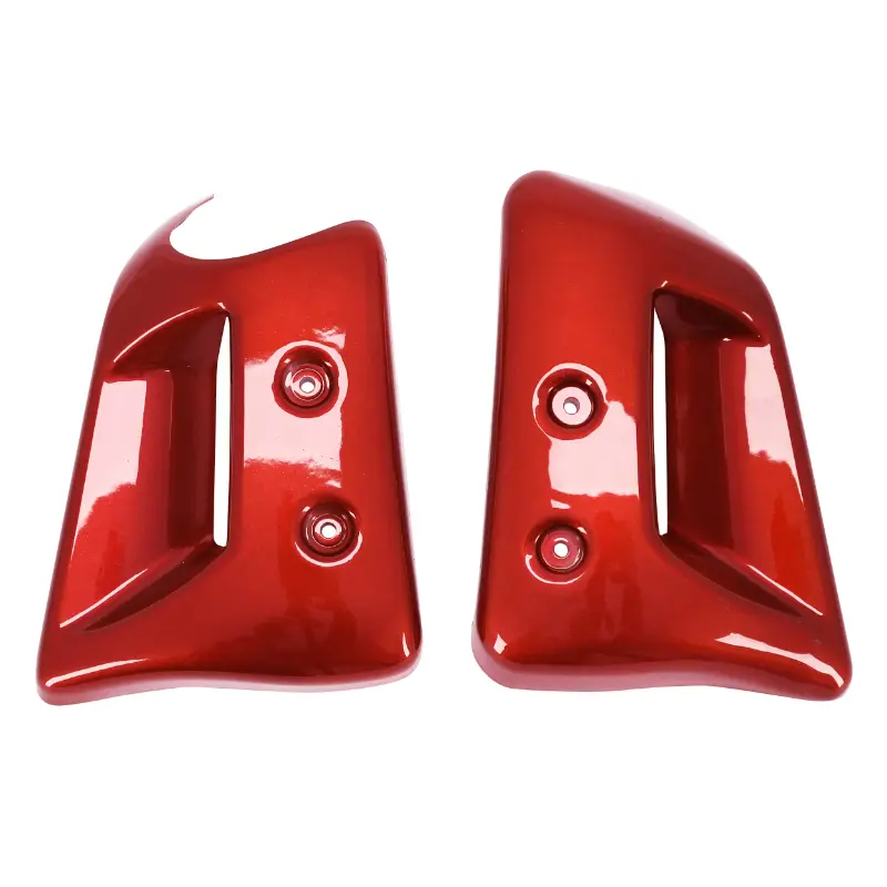 Écope de refroidissement radiateur Peugeot 103 SPX RCX rouge par paire Sélection P2R