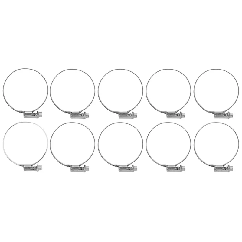 Metall-Schlauchschellen mit Zahnstange 40 bis 60 mm Breite 9 mm (10er Pack)