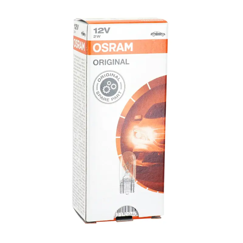 Glühlampe W2W T10 12V 2W OSRAM weiß Blinker (10er Pack) — Ansicht 8