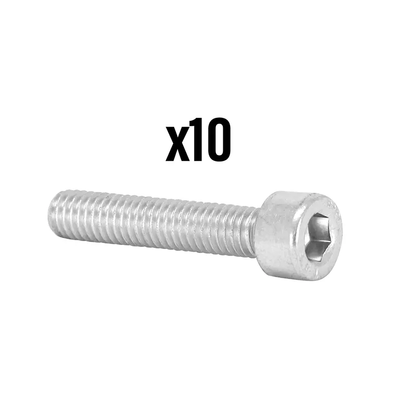 سی ایچ سی ہیکس ساکٹ M6 x 35 mm کروم سلیکشن P2R بولٹ (10 ٹکڑوں کا پیکٹ)