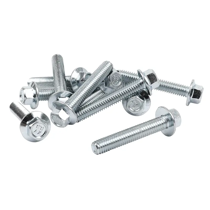 Šestihranná šroub s náběhem M6 x 35 mm chrom SW8 Sélection P2R (sáček 10 ks)