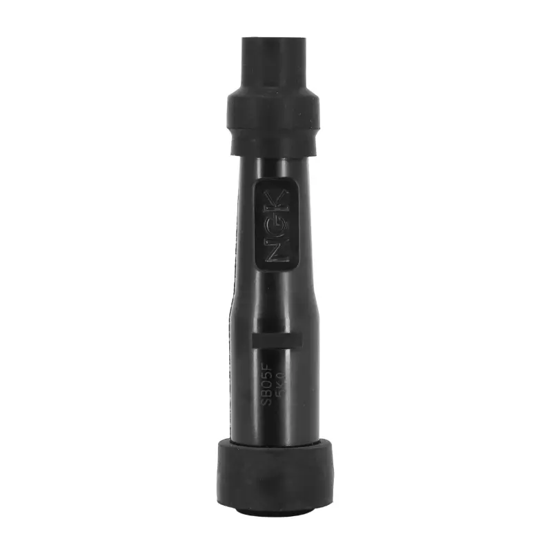 این جی کے اسپارک پلگ 14mm اینٹی انٹرفیرنس کیپ بغیر ساکٹ لمبا سیدھا — 2 ویو