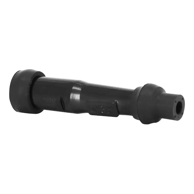 این جی کے اسپارک پلگ 14mm اینٹی انٹرفیرنس کیپ بغیر ساکٹ لمبا سیدھا — 3 ویو