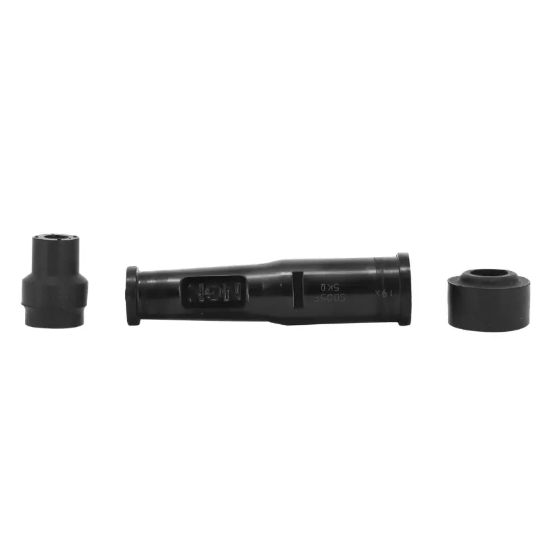 این جی کے اسپارک پلگ 14mm اینٹی انٹرفیرنس کیپ بغیر ساکٹ لمبا سیدھا — 4 ویو