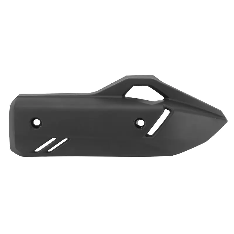 P2R ہونڈا PCX 125 2021+ بلیک ایکزاسٹ پائپ پروٹیکٹر میکسی اسکوٹر — 2 ویو