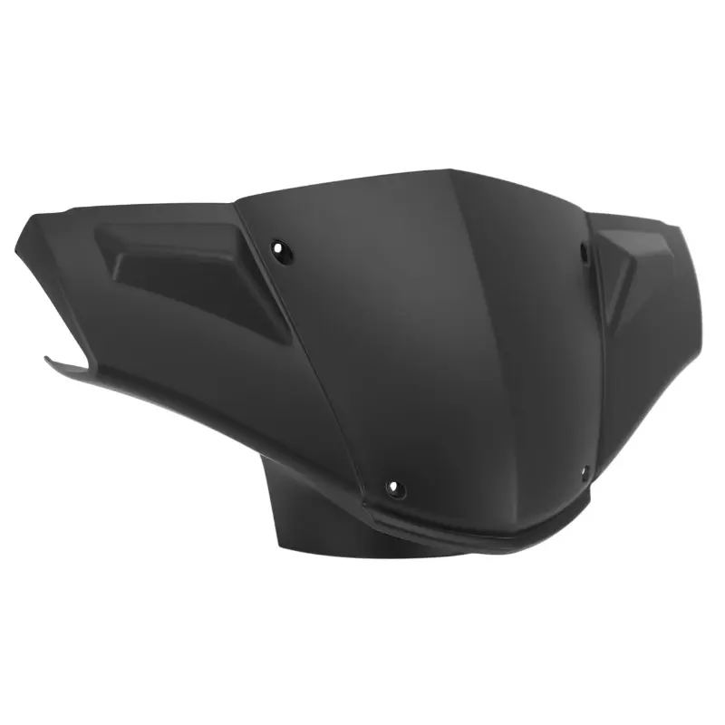 Carénage couvre guidon avant P2R Peugeot Kisbee 50 2T 4T noir mat