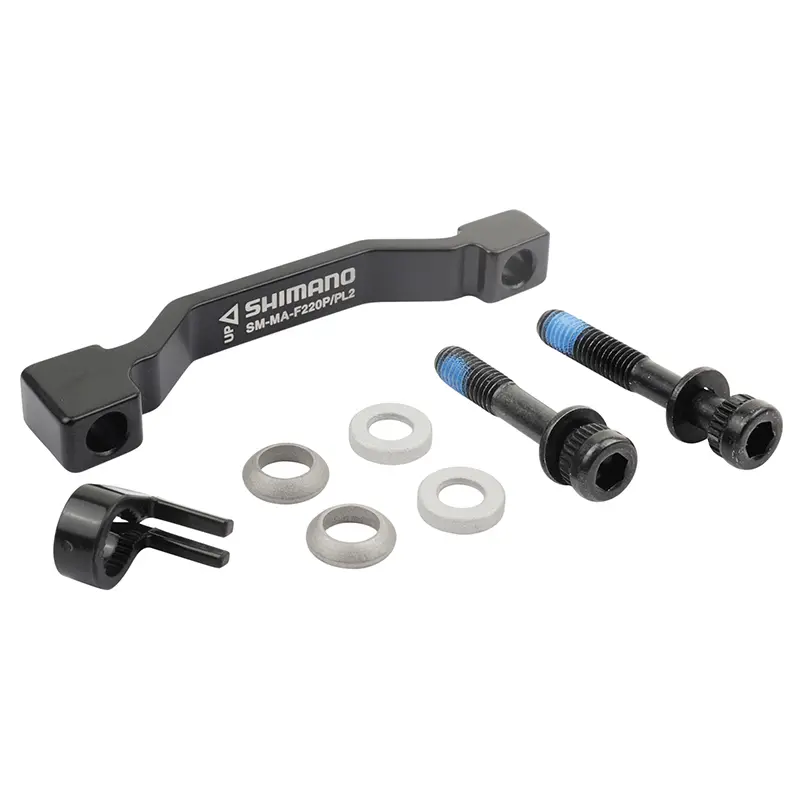 Adaptateur rehausse frein à disque VTT post-mount Shimano 200 mm vers 220 mm