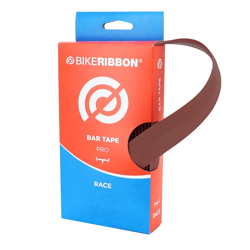 Ruban de guidon liège gel Bikeribbon marron mat