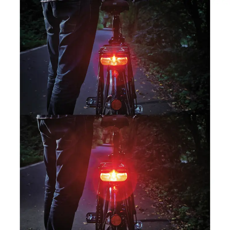 Trelock LS614 bike-i - Fahrradrücklicht E-Bike 50 mm Gepäckträgerbefestigung 6-12V 20 Lux — Ansicht 2