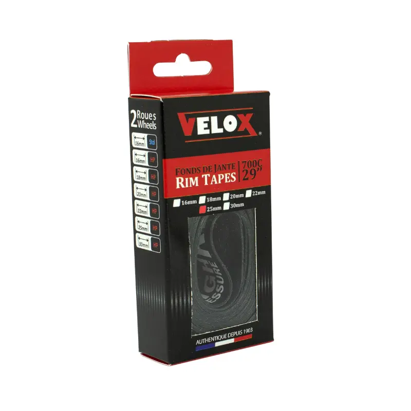 Felgenboden Velox 700C/MTB 29" Hochdruck 25 mm (2er Pack) — Ansicht 2