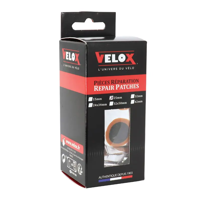 Заплатки для ремонта шин Velox 25 мм (100 шт) — вид 2