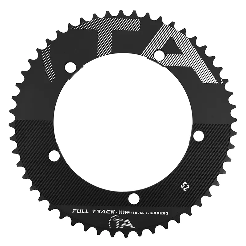 Ritzel 5BRA d.144 ta full track 52DTS schwarz Alu 7075 für Kette 3.17MM (1"1-8)