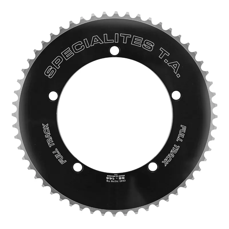Ritzel 5BRA d.144 ta full track 56DTS schwarz Alu 7075 für Kette 3.17MM (1"1-8)
