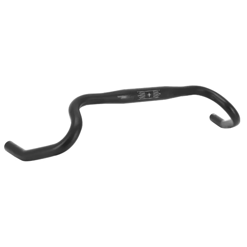 Cintre route Ergotec gravel aluminium noir diamètre 31,8 mm longueur 440-580 mm homologué niveau 5