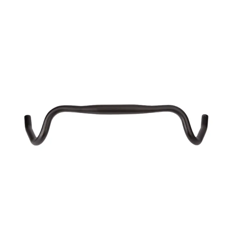 Cintre route Ergotec gravel alu noir diam 31.8 mm L 480-620 mm homologué niveau 5