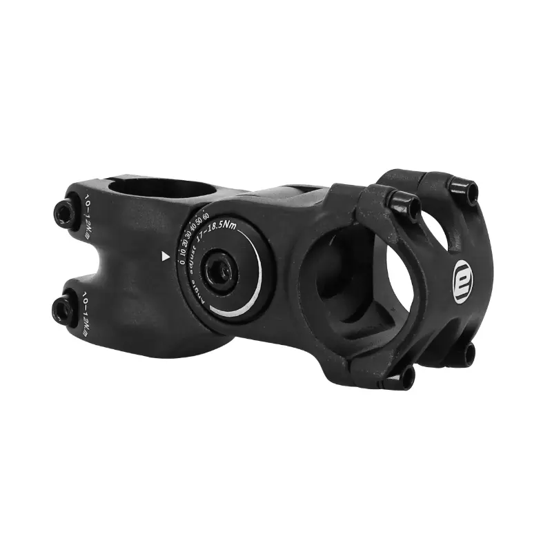 MTB-Vorbau Ergotec Octopus 2 verstellbar Alu schwarz 31.8 75 mm für Gabel 1"1/8