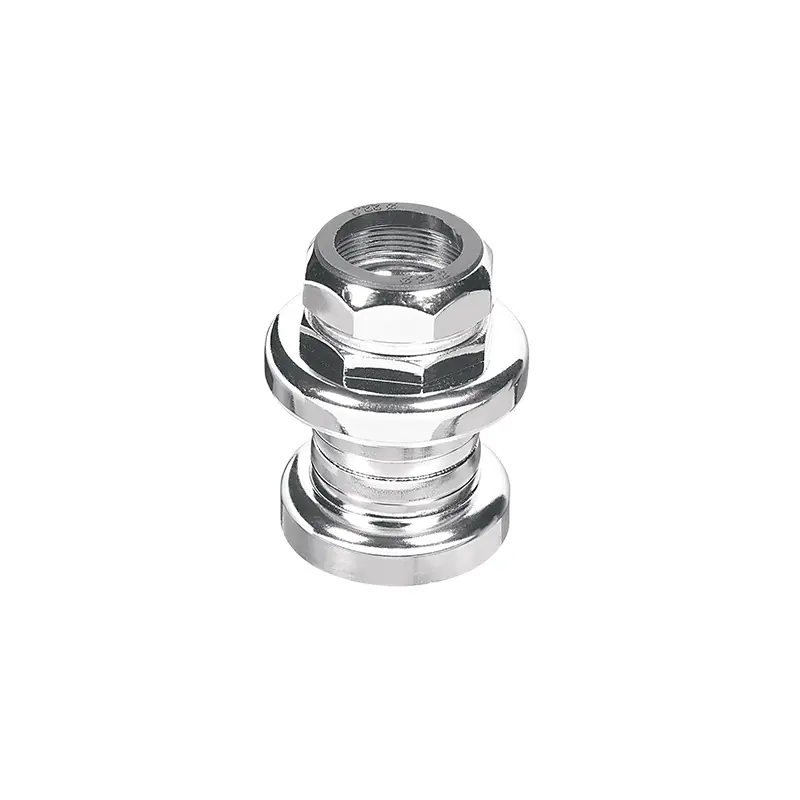 Jeu de direction fileté 1" Ergotec S101GK acier chromé à bille (pivot fourche 22,2 intérieur - 30,0 extérieur - cône 26,4)