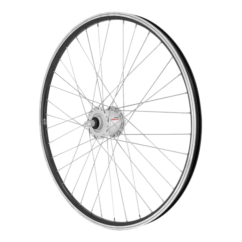 Roue VTT 26" ER10 avant Shimano Dynamo DH2N 6V-3W noir jante 19C VELOX
