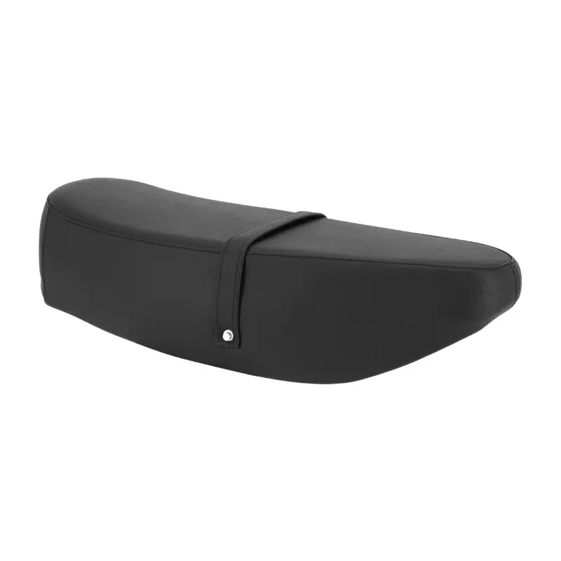 Selle biplace avec support Peugeot 103-MBK 40, 50, 51, 88 noir avec sangle
