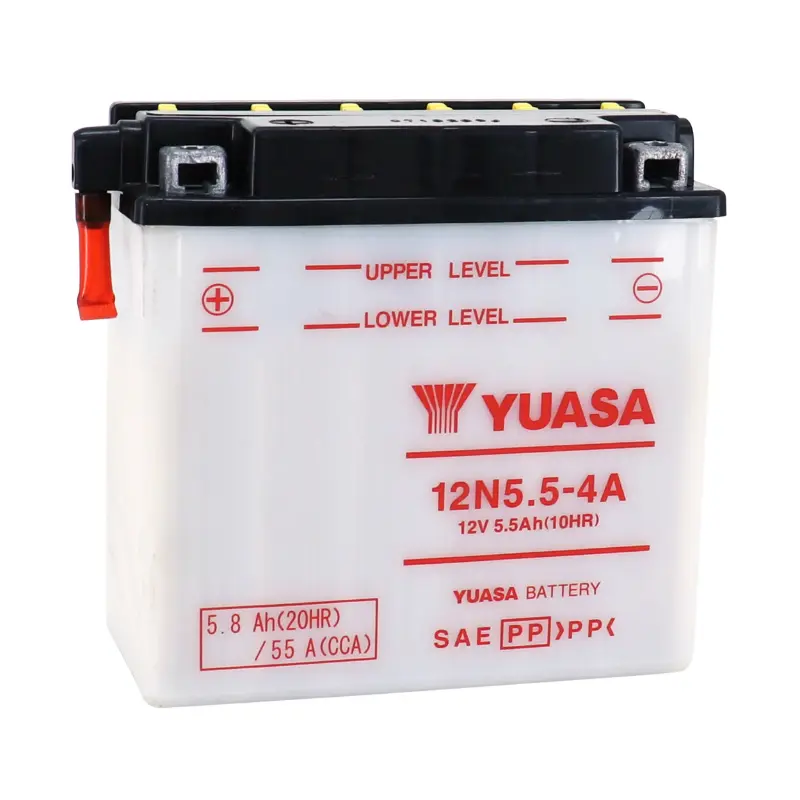 Konvenční baterie YUASA — pohled 7