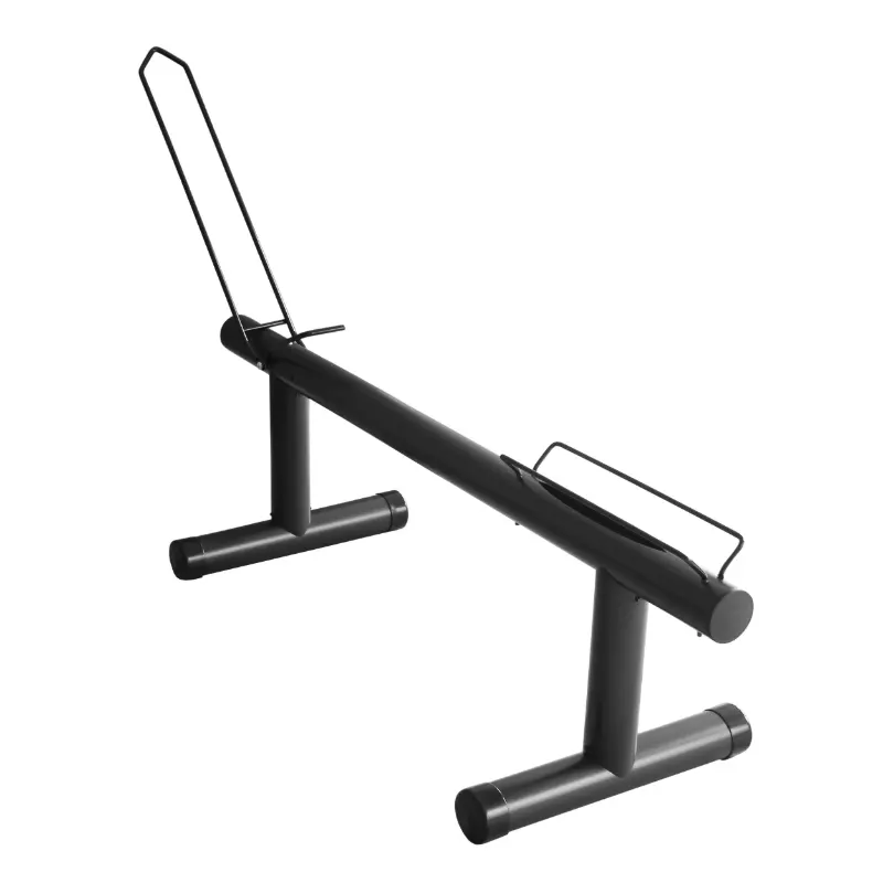 Présentoir horizontal pour vélo noir brillant BICISUPPORT